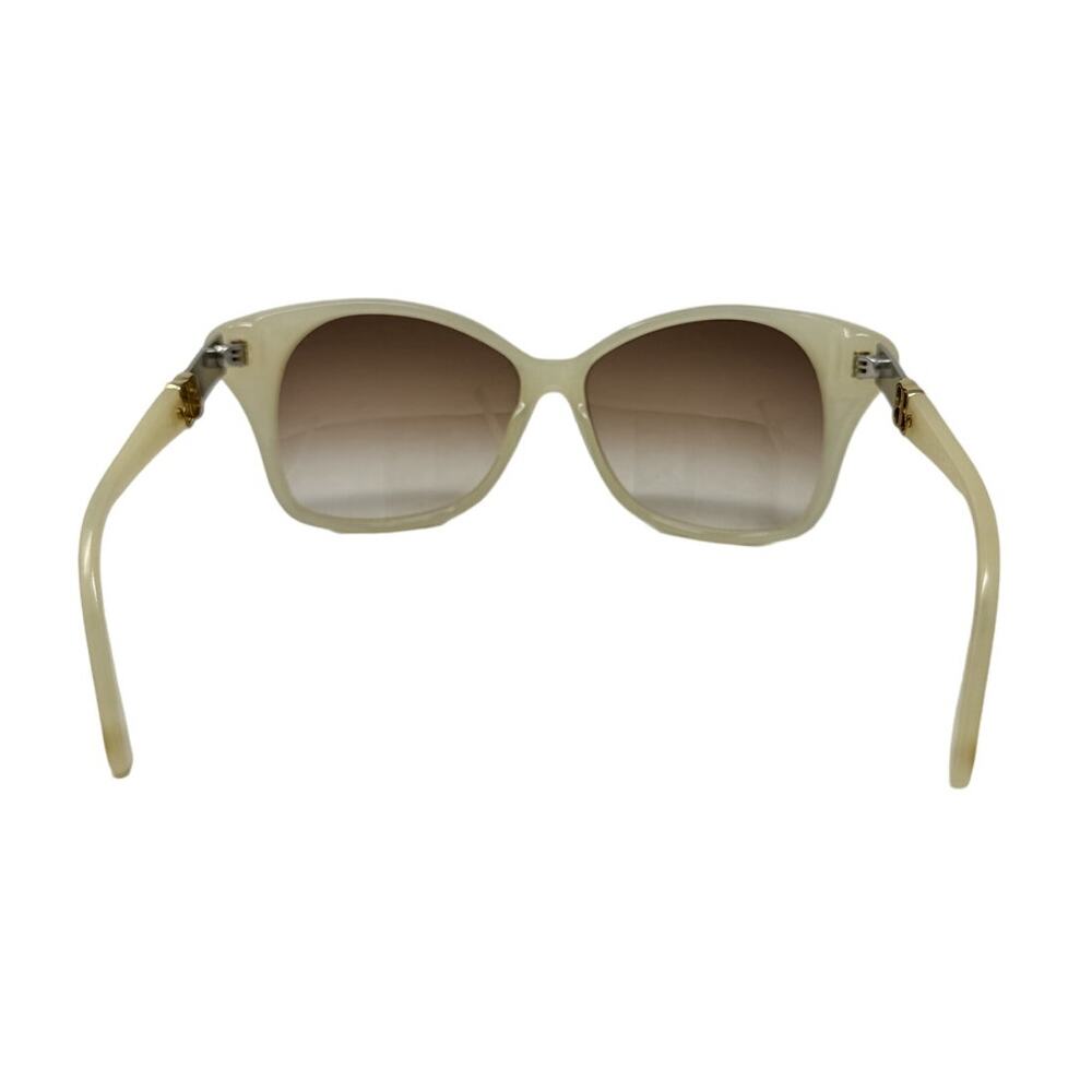 Balenciaga Retro Future Cat Eye Sunglasses ivory BB logo w/ case - Picture 6 of 11